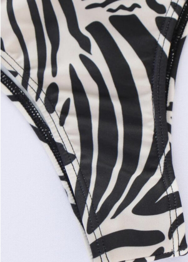 Zebra 3 Piece Swimsuit - Image 3